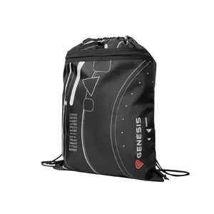 Casual backpack GENESIS Elara G2 Black Grey Red Polyester