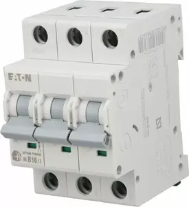 Автоматический выключатель EATON xPole Home HN-B16/3 3P B 16A 6kA AC