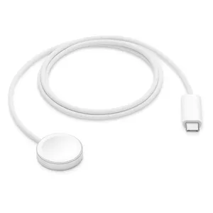 Apple MT0H3ZM/A PDA/mobīlo telefonu lādētājs Viedais rokas pulkstens Smartwatch Balts USB Bezvadu lādēšana Ātrā uzlāde Iekštelpas