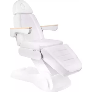 Электрическое косметологическое кресло Activeshop LUX 3 — белое