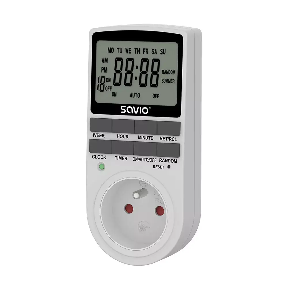 Ежедневный Недельный Таймер Savio AE-03 Photo 2