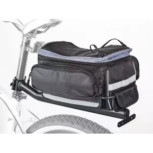 Bike carrier bag AUTHOR A-N LitePack 9 x 7 (black) — transport and storage bag for bicycle carrier
