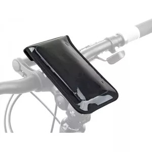 Phone stem bag AUTHOR A-H900 165×95 mm — protective bike pouch (black)