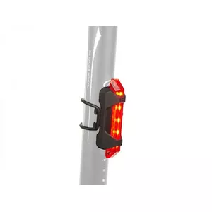 Author Flashing light A-Stake Mini USB  (black/red-lens)