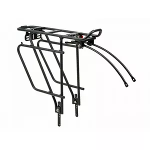 Bicycle rear carrier AUTHOR ACR-65-Alu Carrymore, aluminium, matt-black