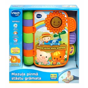 VTECH interaktīvā rotaļlieta Mazuļa pirmās pasakas (Latviešu valodā)