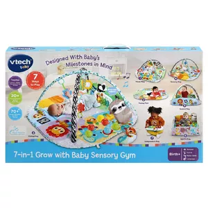 VTECH rotaļu paliktnis 7-in-1 Aug kopā ar bērnu