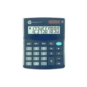 Desktop calculator HP OfficeCalc 110 — solar-powered compact design