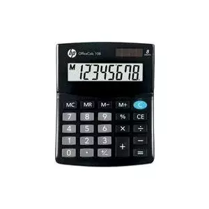 Desktop calculator HP OfficeCalc 108 — 12-digit display, battery powered