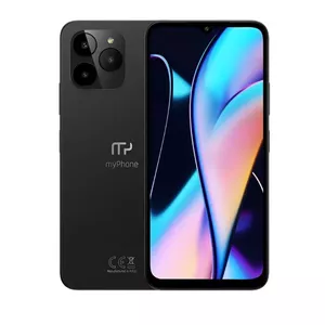 myPhone N23 viedtālrunis 16.5 cm (6.51") 6 GB 128 GB Melns