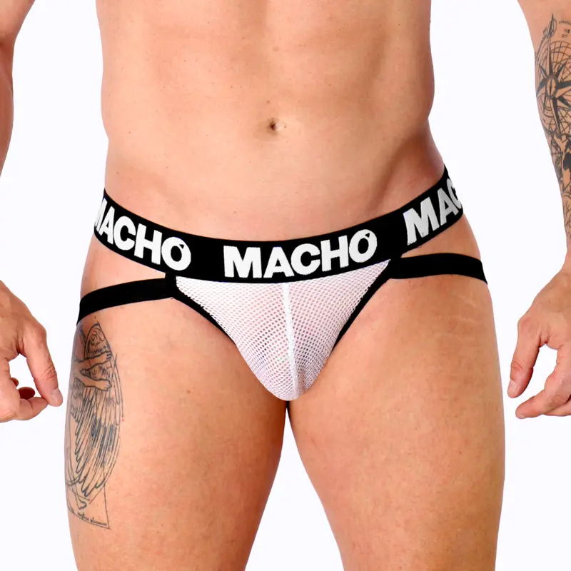 Jockstrap macho underwear MACHO MX26X1 balts