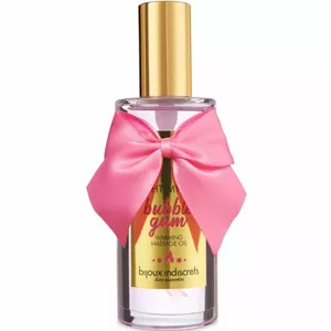 Massage oil BIJOUX Light My Fire — warming massage oil with gum flavor