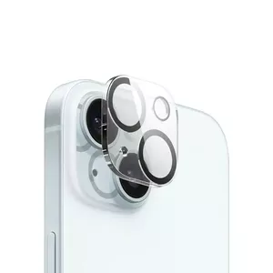 Защитное стекло для объектива Crong Lens shield IP 15/15 Plus — защита камеры для iPhone 15/15 Plus