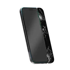Защитное стекло Crong Nano Glass для Apple iPhone 16 Plus / iPhone 15 Plus 9H твердость, против царапин