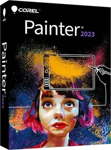 Graphic editor Corel Painter 2023 1 license 3600 MB storage 8192 MB RAM