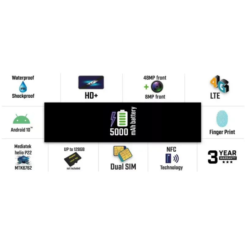 Смартфон Energizer UPENH620S, UPENH620SBEU Photo 3