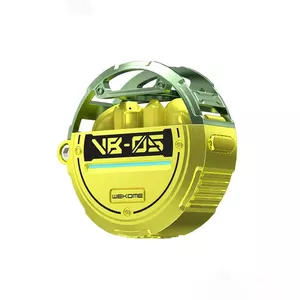 Bezvadu austiņas WEKOME TWS Bluetooth 5.3, in-ear true wireless, modelis WK-VB05_GREEN