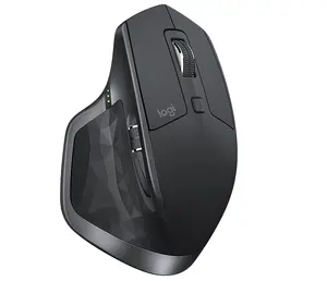 Logitech MX Master 2S biroja bezvadu pele labajai rokai RF Bluetooth lāzera 4000 DPI grafīta