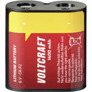 Rechargeable Lithium Battery Voltcraft CRP2 6V 1400 mAh