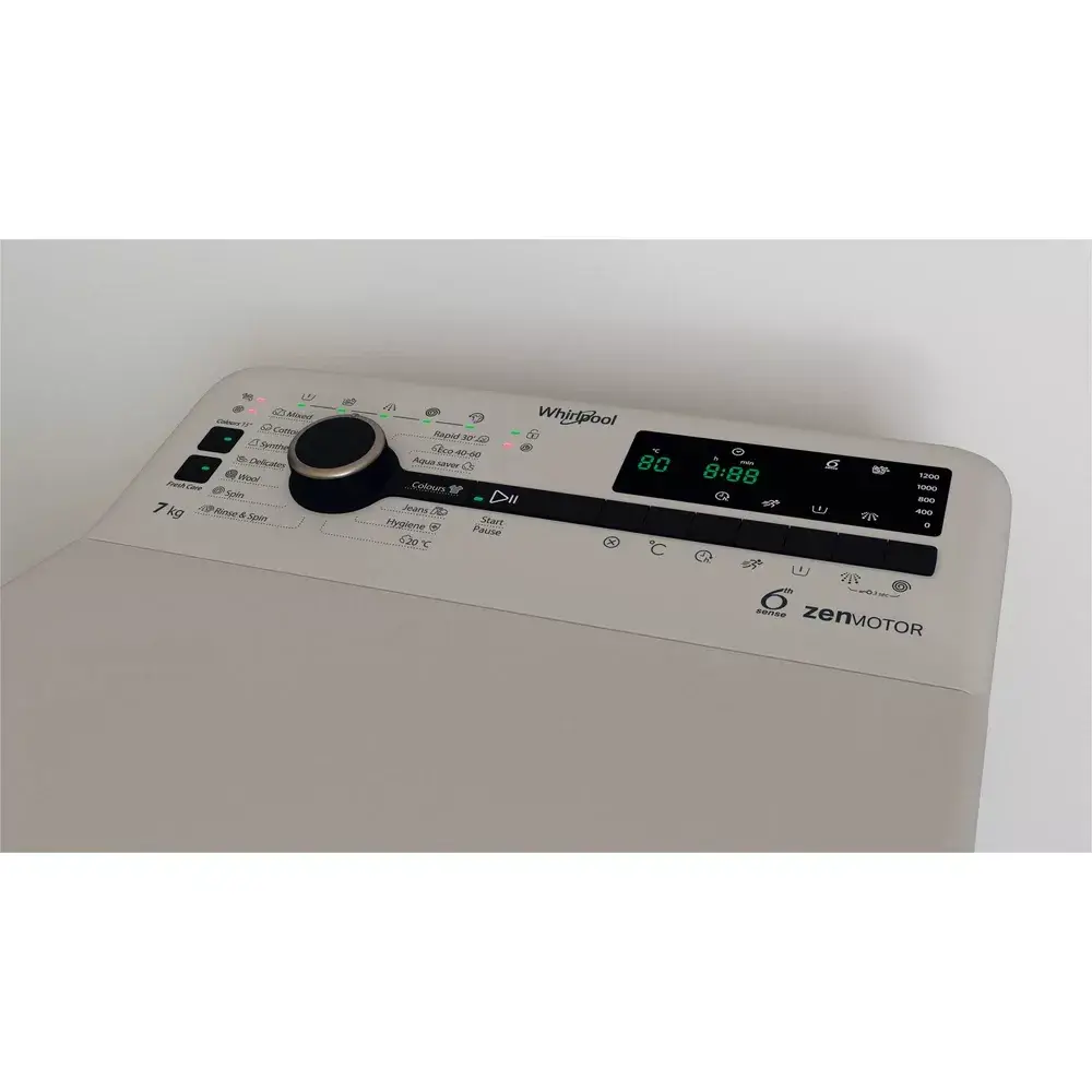 WHIRLPOOL TDLRS 7232BS EU вертикальная стиральная машина Photo 8