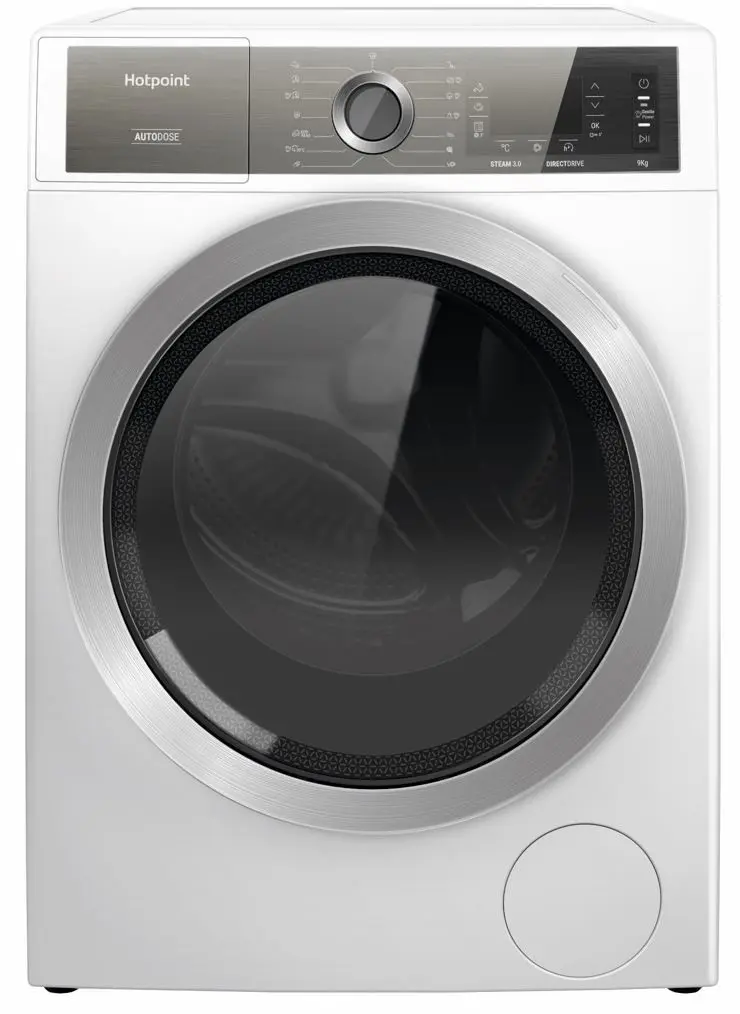 Priekšējās slodzes veļas mašīna Hotpoint H8