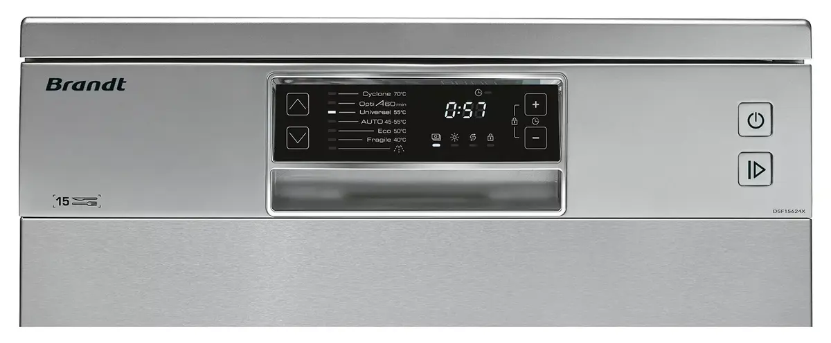 ПММ BRANDT DSF15624X — 12 комплектов, 49 дБ Photo 2