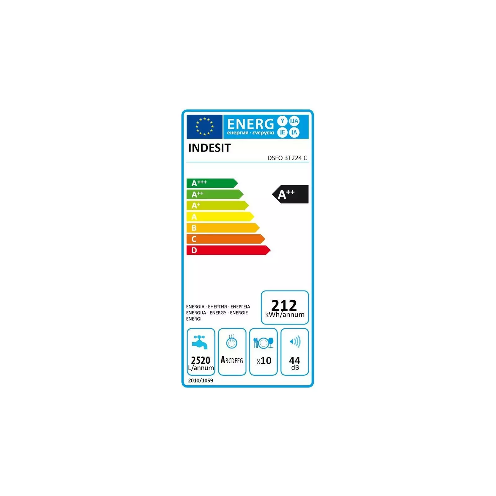 INDESIT DSFO3T224CS Photo 4