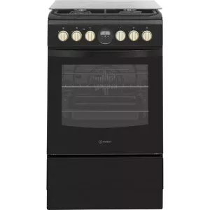 Gas stove with electric oven Indesit IS5G8CHBPO