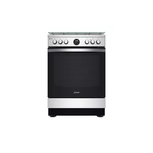 Indesit IS67G8CHX/E Freestanding cooker Electric Gas Stainless steel A