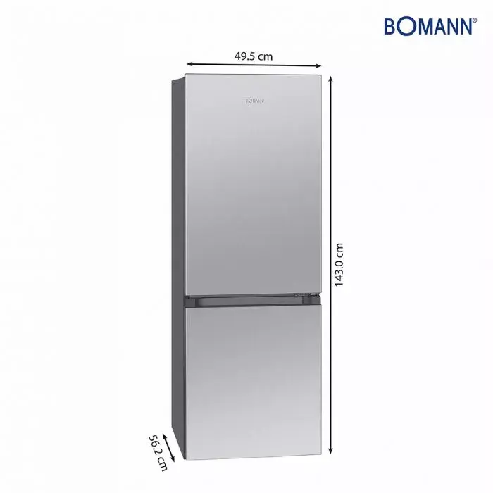 BOMANN KG 320.2 отдельностоящий холодильник 165 л Photo 5