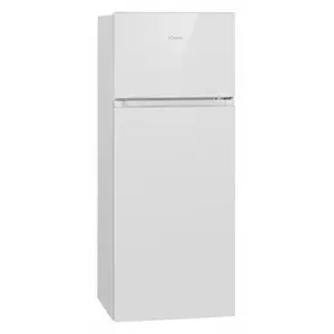 Freestanding refrigerator BOMANN DT 7318 — 206 L total, 165 L fridge, 41 L freezer, E class, LED light