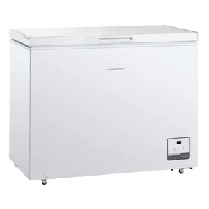 Brīvstāvošais saldētavas lāde Scandomestic CF300WD 299 L, balts, -24°C līdz 8°C, R600a 68g, LED, invertora kompresors