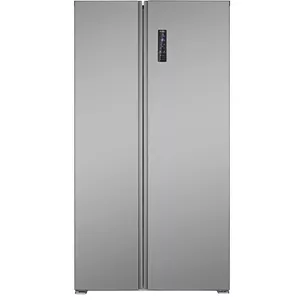 Bomann freestanding kombi SBS refrigerator 442 L stainless steel — 291 L fridge / 151 L freezer, NoFrost, MultiAirflow