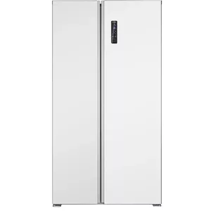 Side-by-side refrigerator BOMANN 7344 — 442 L, no-frost, MultiAirflow, LED touch display, white
