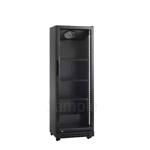 Freestanding beverage cooler Scandomestic SD 181 BE, 160 L, 0–10 °C range, LED light, mechanical control, lock, black