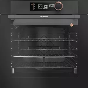 Built-in electric oven De Dietrich DOP8574A — convection, grill, pyrolytic cleaning, A class, black
