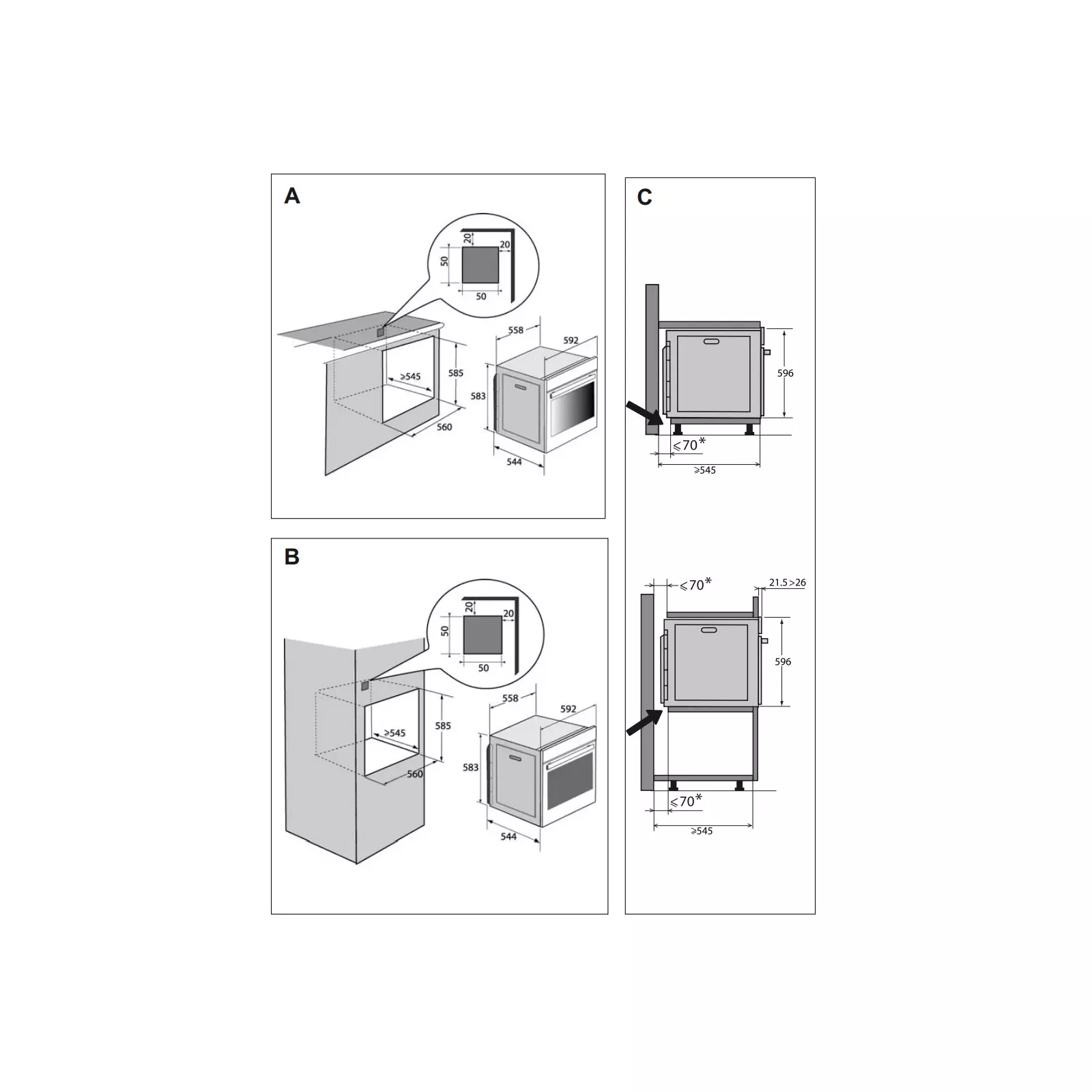 De Dietrich DOS7585X oven 73 DOS7585X Ovens AiO.lv