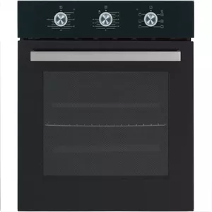 Built-in electric oven SCHLOSSER OE552MTB 45 cm, multifunction, double glass door, removable inner glass, energy class A