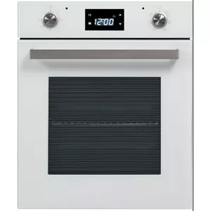 Built-in electric oven SCHLOSSER OE555DTW, 45 cm width, double glass door, LED touch display, removable door, energy class A