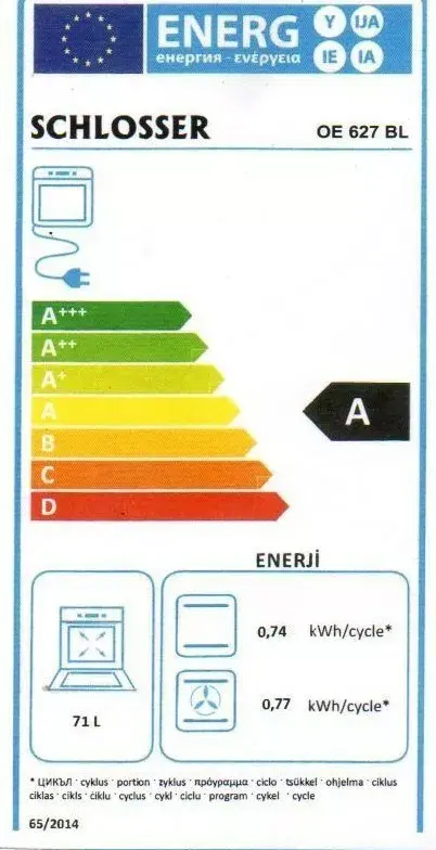 Встраиваемая духовка SCHLOSSER OE615BL Photo 3
