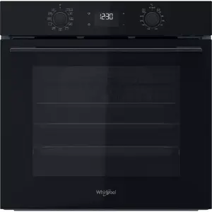 Built-in oven Whirlpool OMK58HU1B — electric, 71 L, Convection, Grill, Rotary/Touch controls, Hydrolytic clean, A+, Black