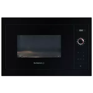 Built-in solo microwave DE DIETRICH DME7121A — 900 W, 26 L, stainless steel cavity, touch and rotary controls