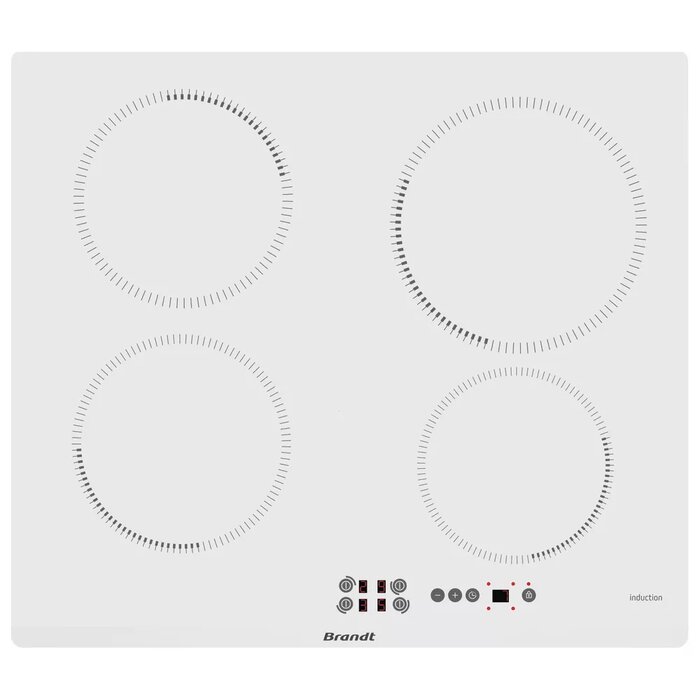 Induction hob Brandt BPI6410W BPI6410W Builtin hobs AiO.lv