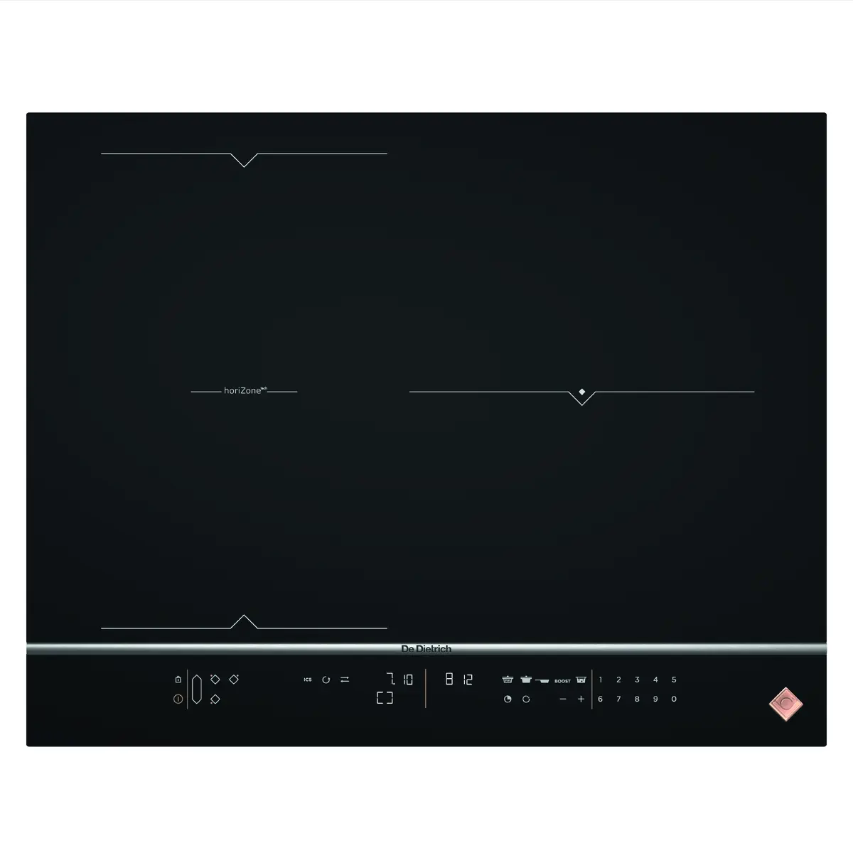 Iebūvējamā plīts virsma De Dietrich DPI7584X