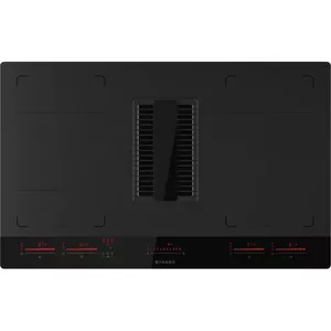 Built-in induction hob FABER GalileoGlass 4-zone, touch control, glass surface, 83 cm, black