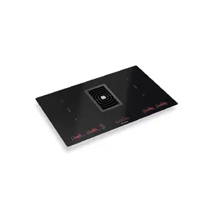 Built-in induction hob FABER Galileo BK Glass NG A830 — 4-zone, 83 cm, touch control, black glass