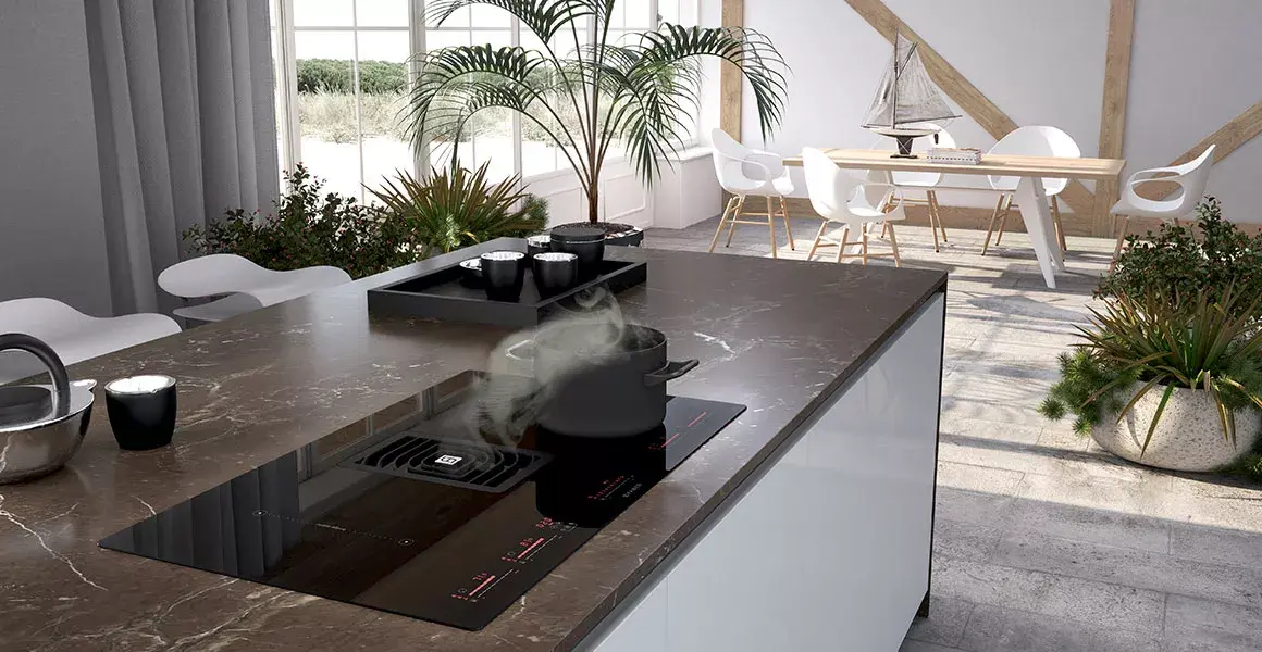 FABER Galileo BK Glass NG A830 — 4-zone induction hob Photo 4