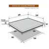 BRANDT BPG6414B встраиваемая газовая плита 4 конфорки Photo 2
