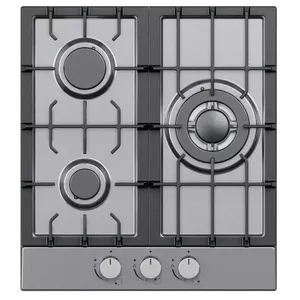 Built-in hob Schlosser PGH 451X, 3 heating zones, mechanical control