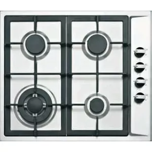 Built-in gas hob SCHLOSSER PGH605FFD, 60 cm, 4 zones, stainless steel, rotary mechanical control